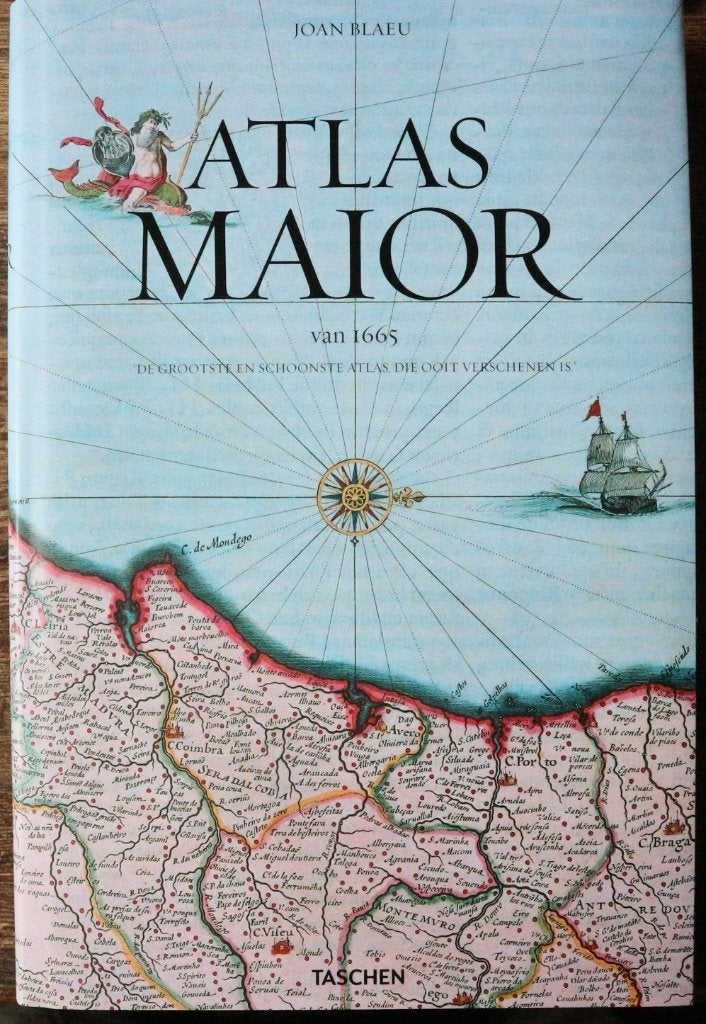 Joan Blaeu - Atlas Major. Facsimile Taschen., Taschen, Ophalen of Verzenden, Zo goed als nieuw, Grafische vormgeving