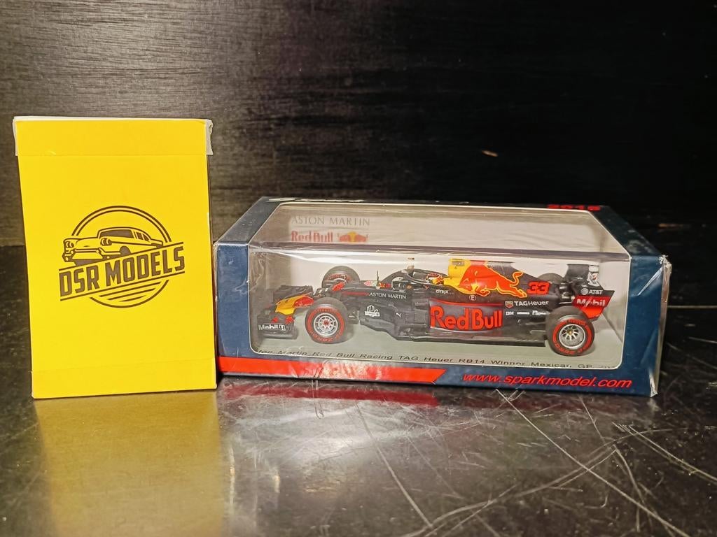 1:43 Oracle Red Bull Racing RB14, Overige merken, S, Auto, R