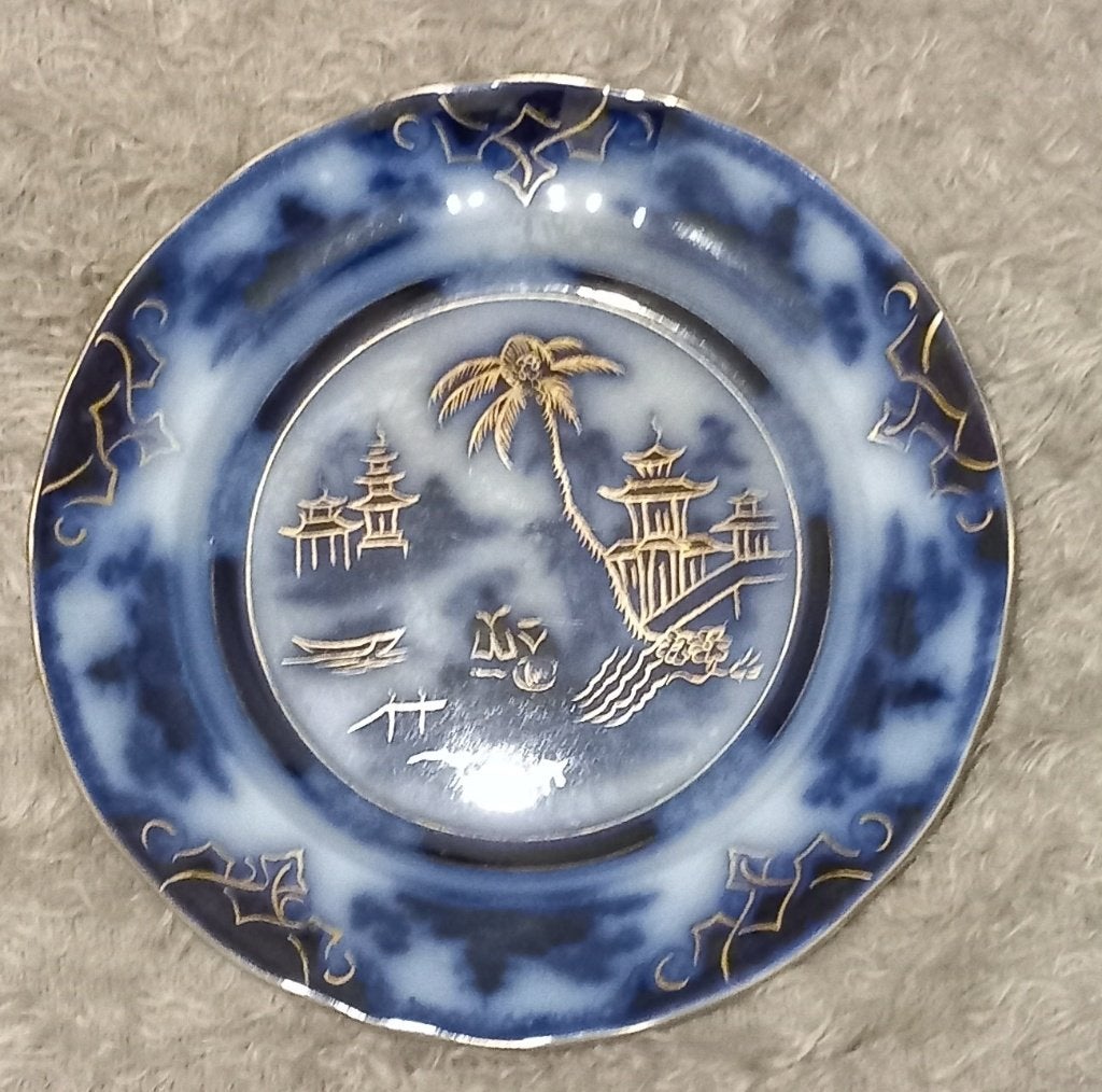 Antieke blauwe borden, Antiek en Kunst, Ophalen