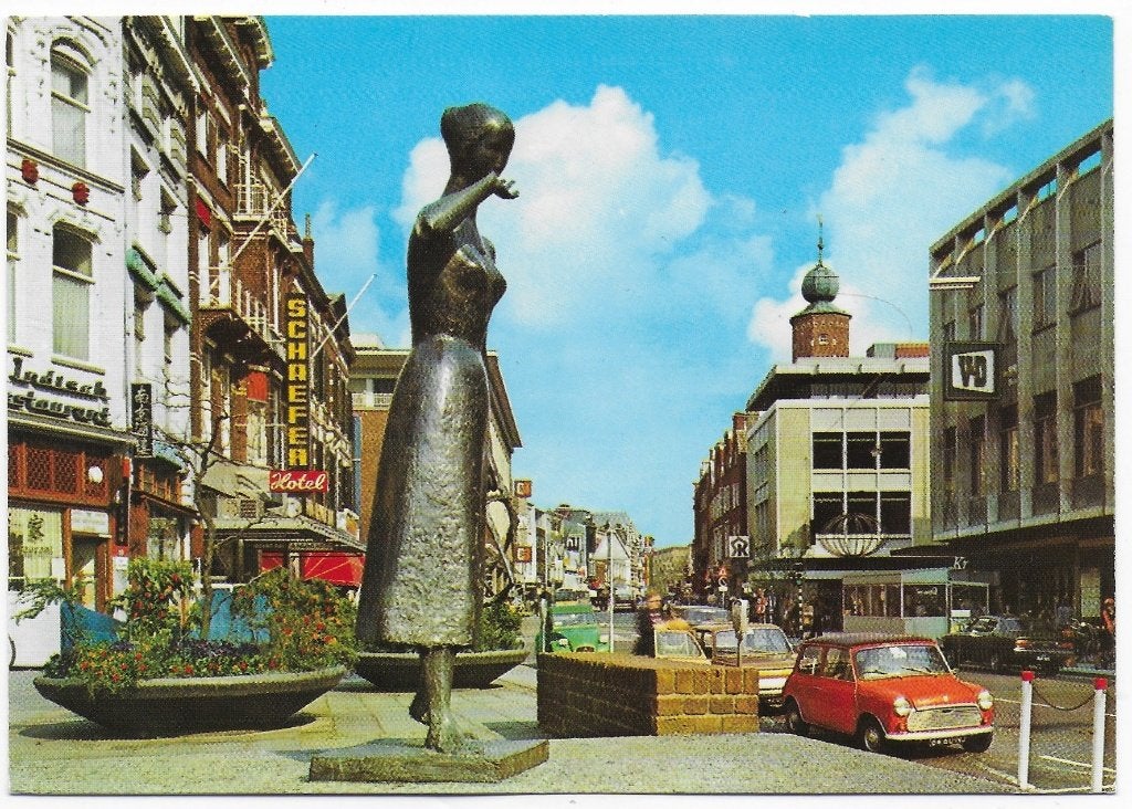 Nijmegen Mariken van Nimweghen Ansichtkaart ( B5351 ), Ophalen of Verzenden, 1980 tot heden, Gelopen, Gelderland