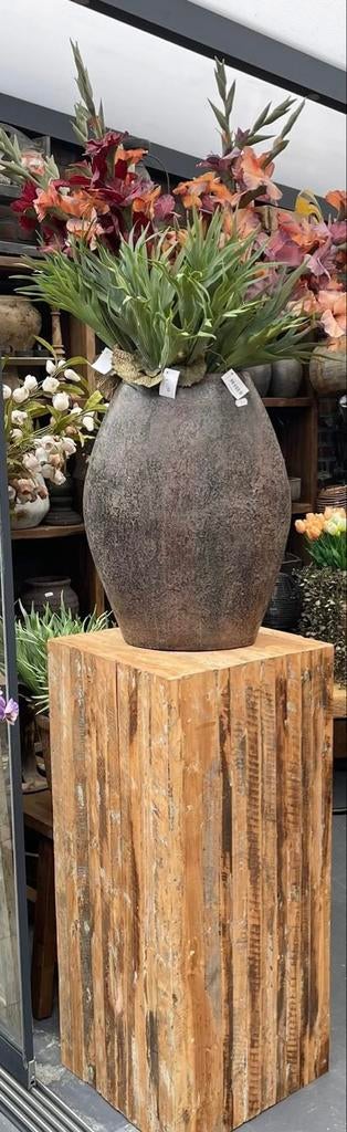 Zuil van mangohout 90x40x40 cm, Ophalen, Nieuw