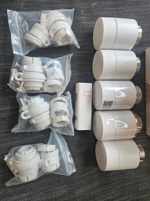 Tado Slimme Thermostaatkranen Radiatorthermostaten Set, Ophalen of Verzenden, Slimme thermostaat, Gebruikt