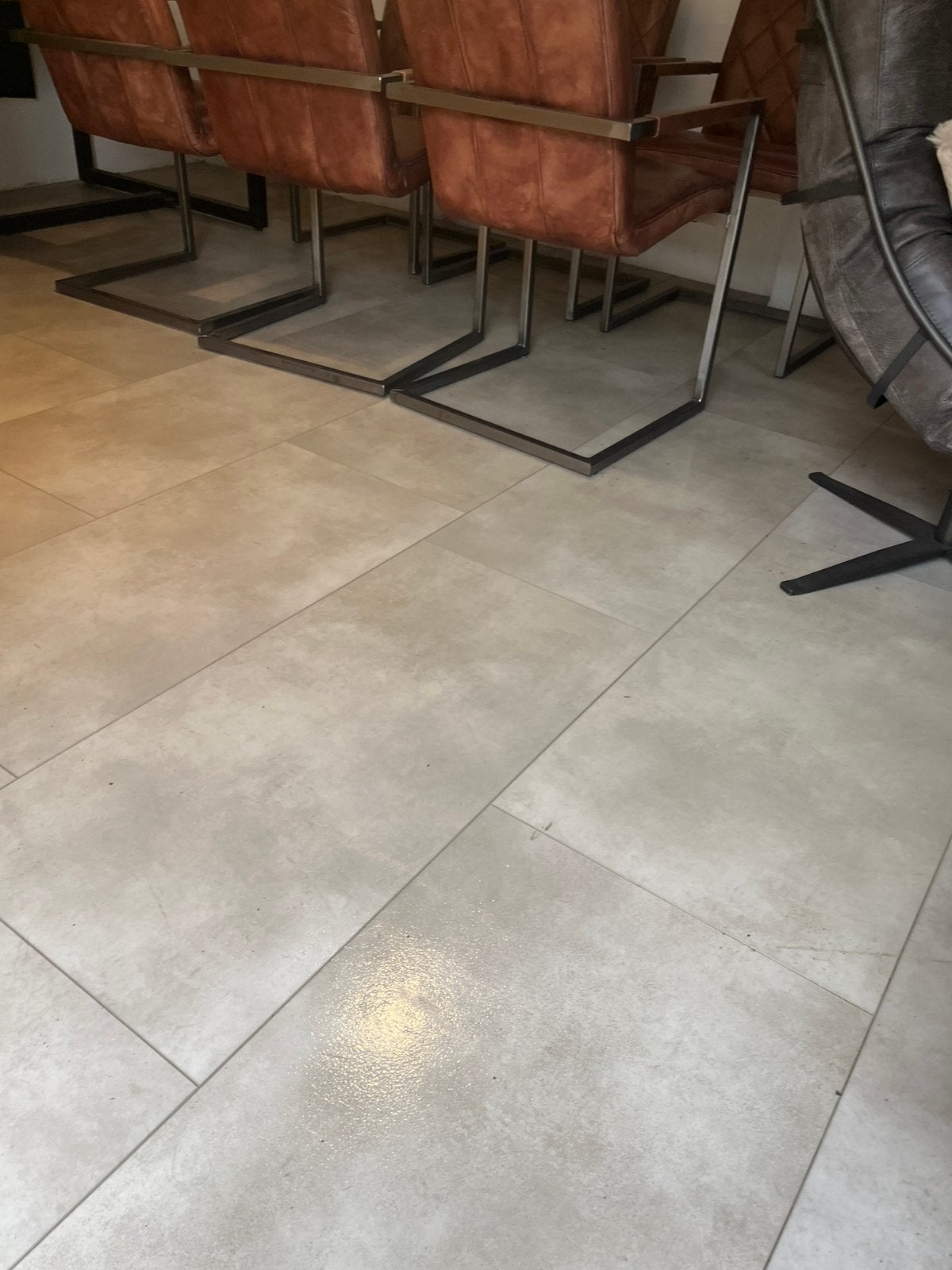 20 mt laminaatvloer laminat tegels steen look pvc, Tuin en Terras, Verzenden, Zo goed als nieuw, Beton, Terrastegels