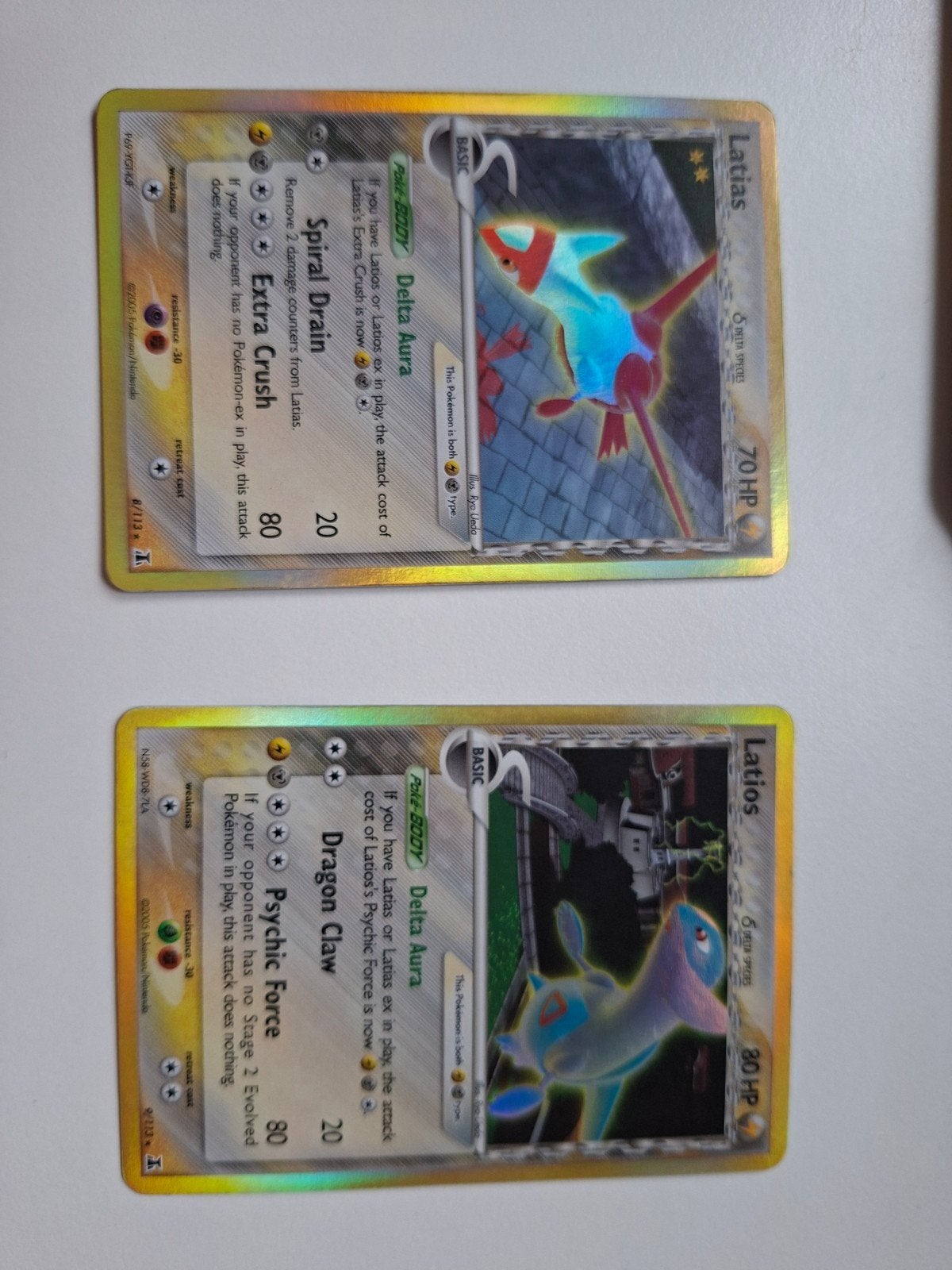 latios en latias delta, Ophalen of Verzenden