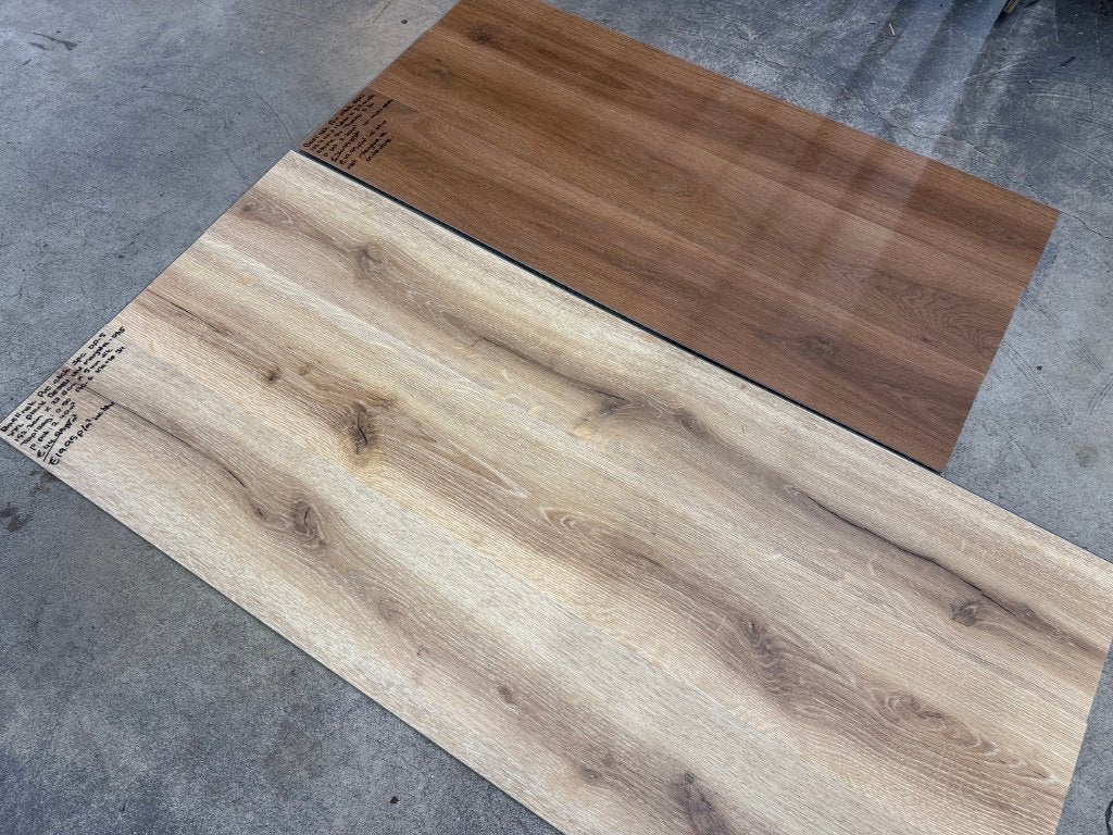 Pvc click Merbau Bruin met integreerde ondervloer €19,95m2, 75 m² of meer, Pvc click Merbau Bruin Jatoba, Nieuw, Ophalen of Verzenden