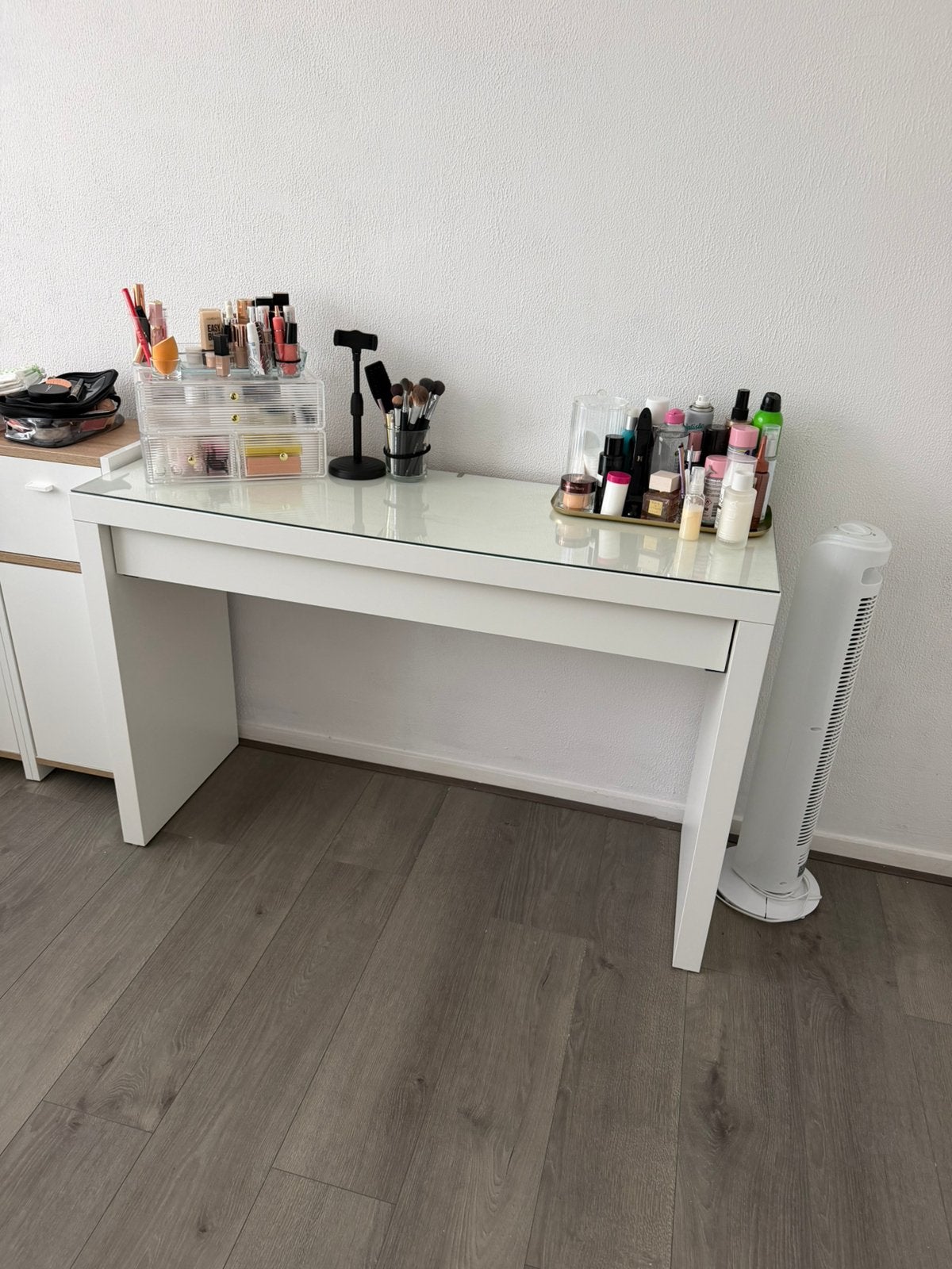 Toillet tafel €75, Ophalen, Zo goed als nieuw, 25 tot 50 cm, Rechthoekig