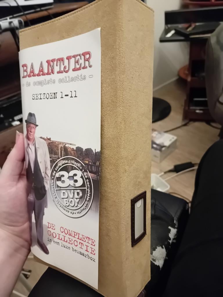 Baantjer DVD Collectie In Luxe BewaarBox Als Politie Dossier, Cd's en Dvd's, Boxset, Ophalen of Verzenden, Actie en Avontuur, Nieuw in verpakking