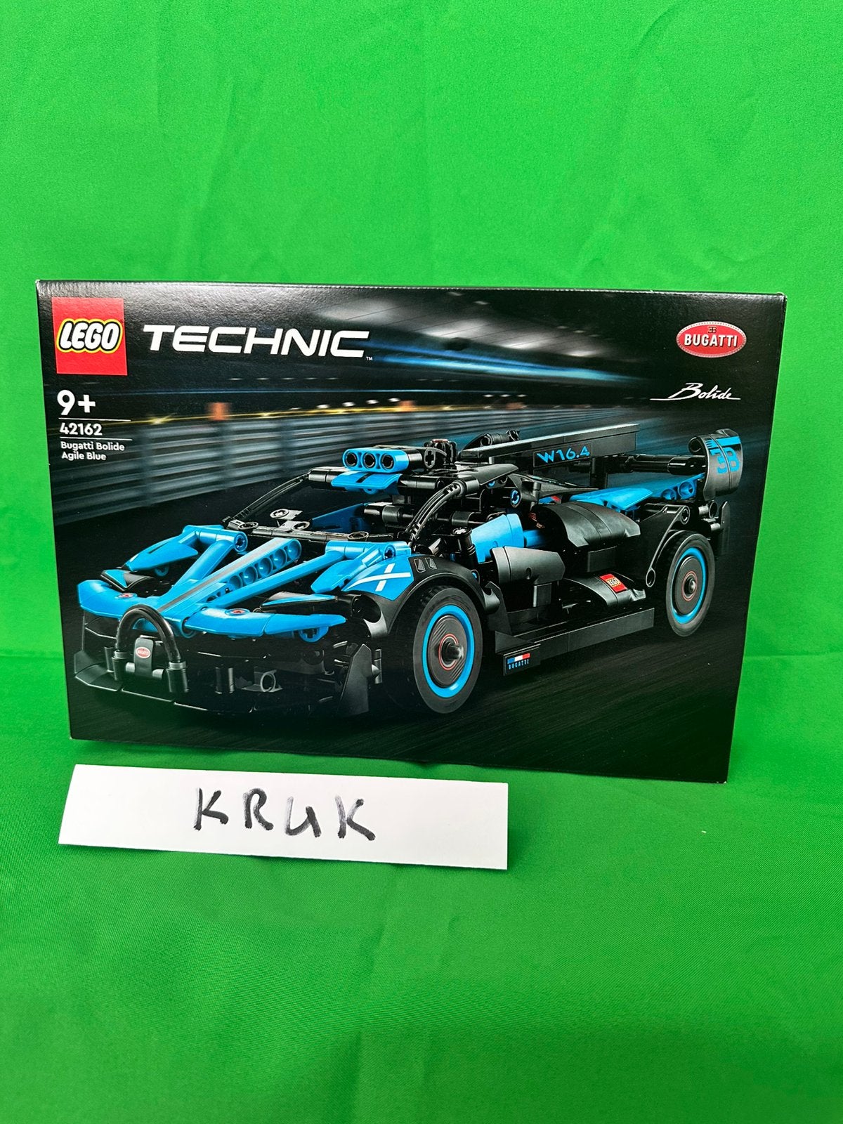 Lego Technic Bugatti Bolide Agile Blue 42162 (NIEUW), Lego, Nieuw, Ophalen of Verzenden, Technic
