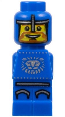 LEGO Games 85863pb001 Microfigure Lava Dragon Knight Blue (4, Gebruikt, Overige thema's, Lego, Ophalen of Verzenden
