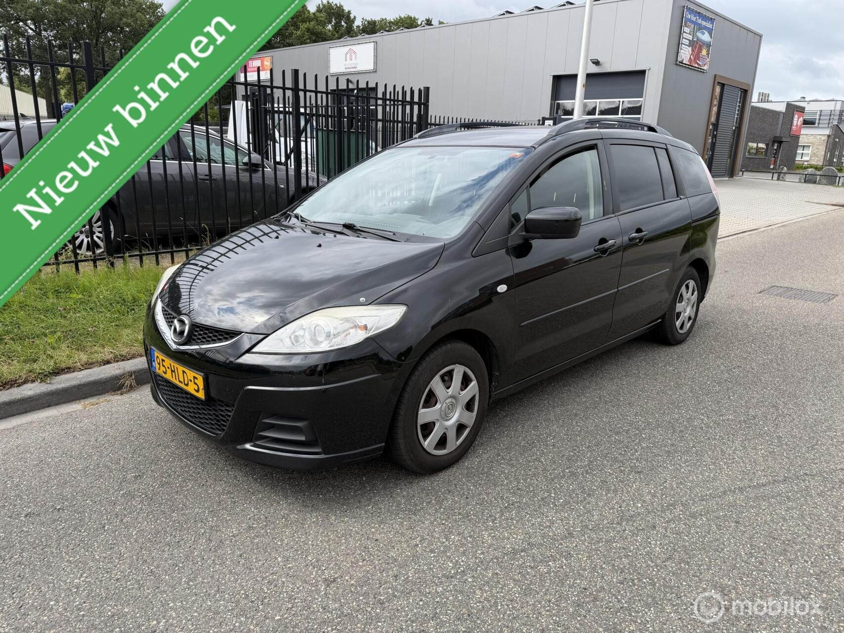 Mazda 5 2.0 TS automaat lpg, Auto's, Mazda, 145 pk, Gebruikt, 7 stoelen, Zwart