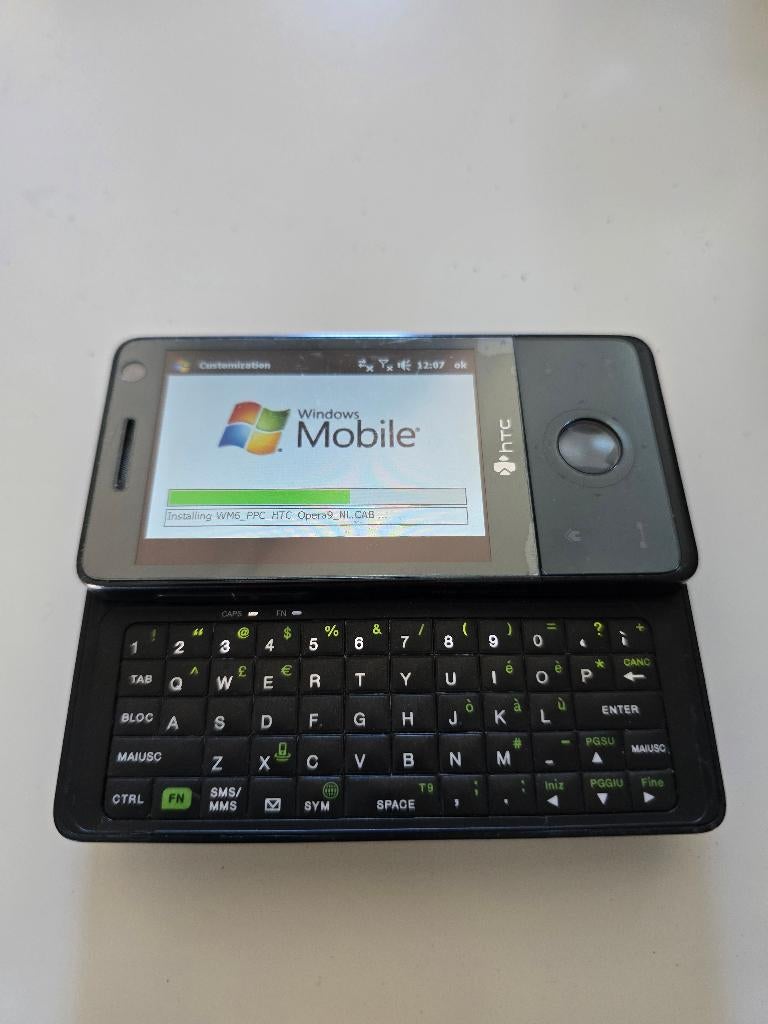 HTC Touch Pro – Compleet met doos & stylus, HTC, Gebruikt, Zwart, Fysiek toetsenbord