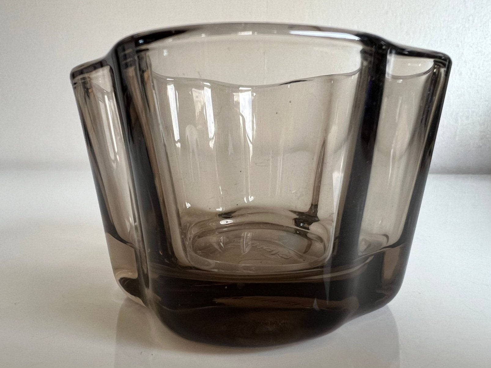 Iittala Alvar Aalto Waxinelichthouder Linnen Linen, Ophalen of Verzenden, Zo goed als nieuw, Overige materialen