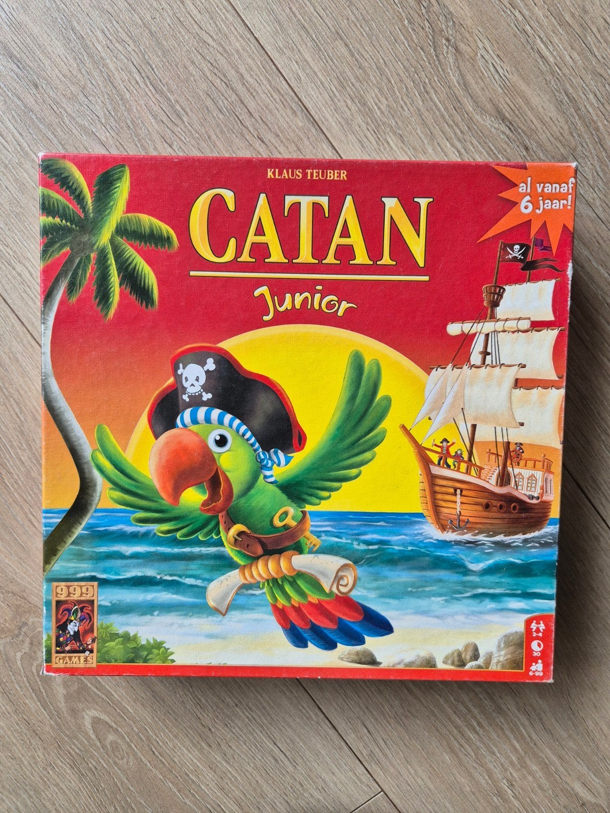 Catan Junior Bordspel - Avontuur voor Jonge Piraten, Drie of vier spelers, Ophalen of Verzenden, Zo goed als nieuw, 999 Games