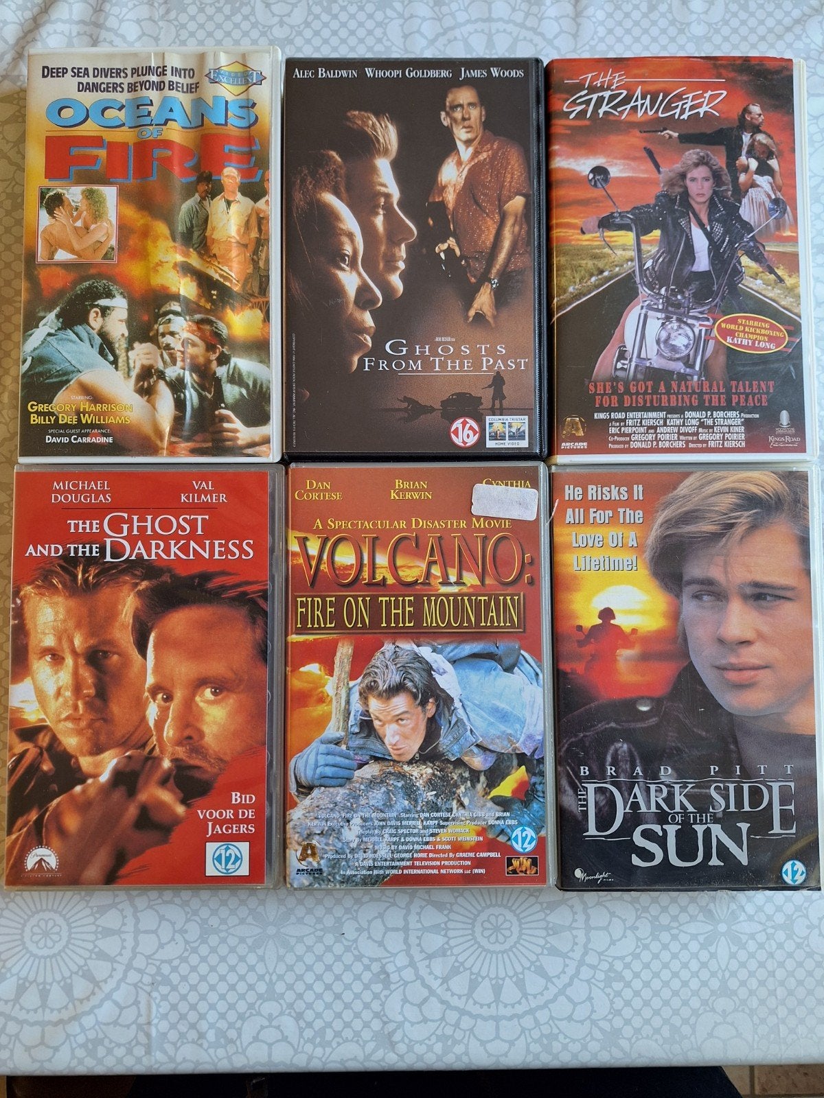 Videobanden speelfilms €1.00 per stuk, Cd's en Dvd's, Alle leeftijden, Ophalen, Zo goed als nieuw