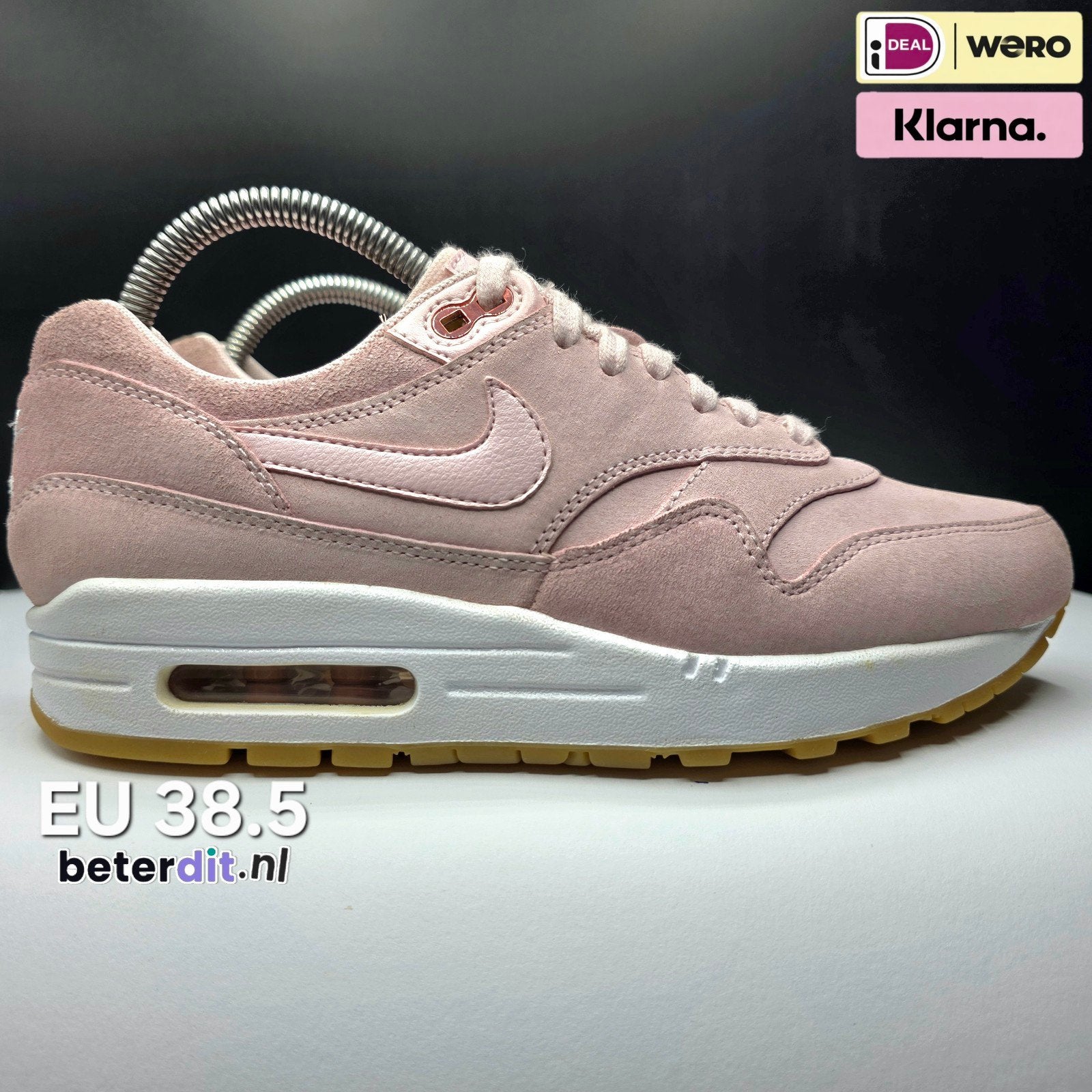 Nike Air Max 1 SD 'Prism Pink' Maat: 38.5, Beterdit, Ophalen of Verzenden, Roze, Nike air max