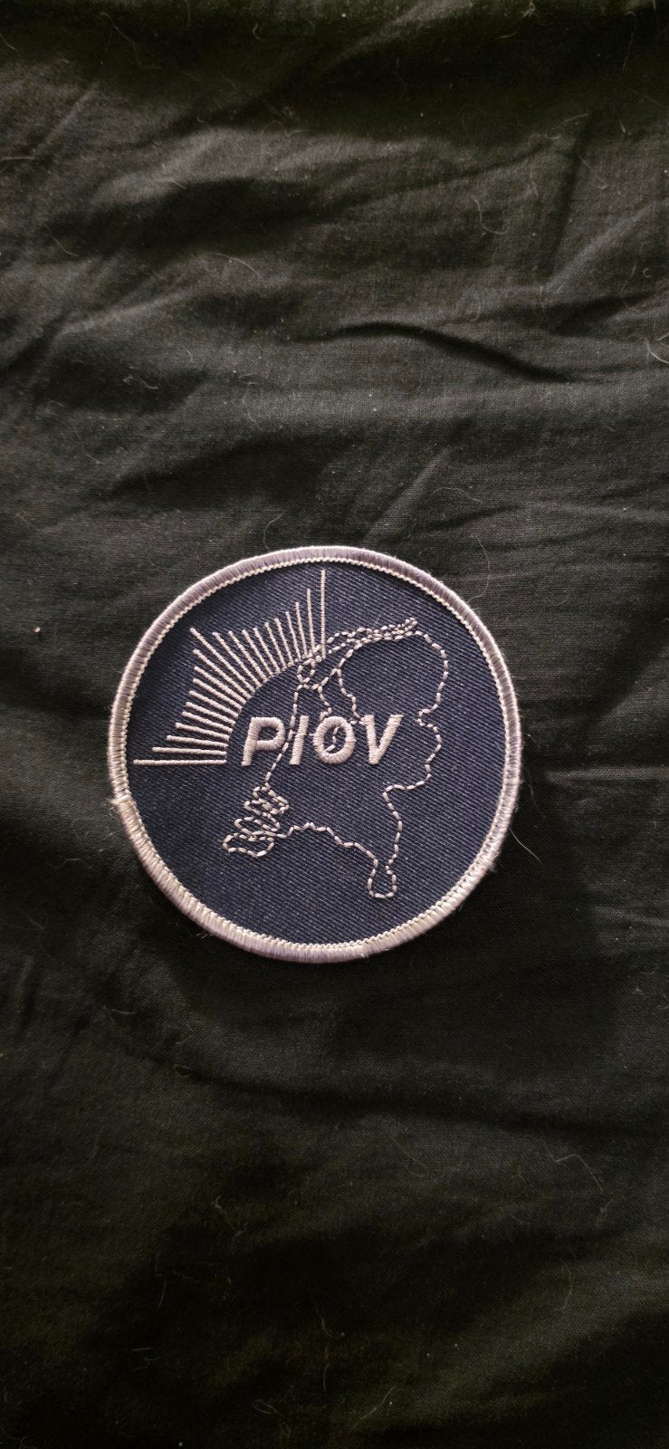 PIOV patch, Ophalen of Verzenden, Overige soorten, Nederland, Embleem of Badge