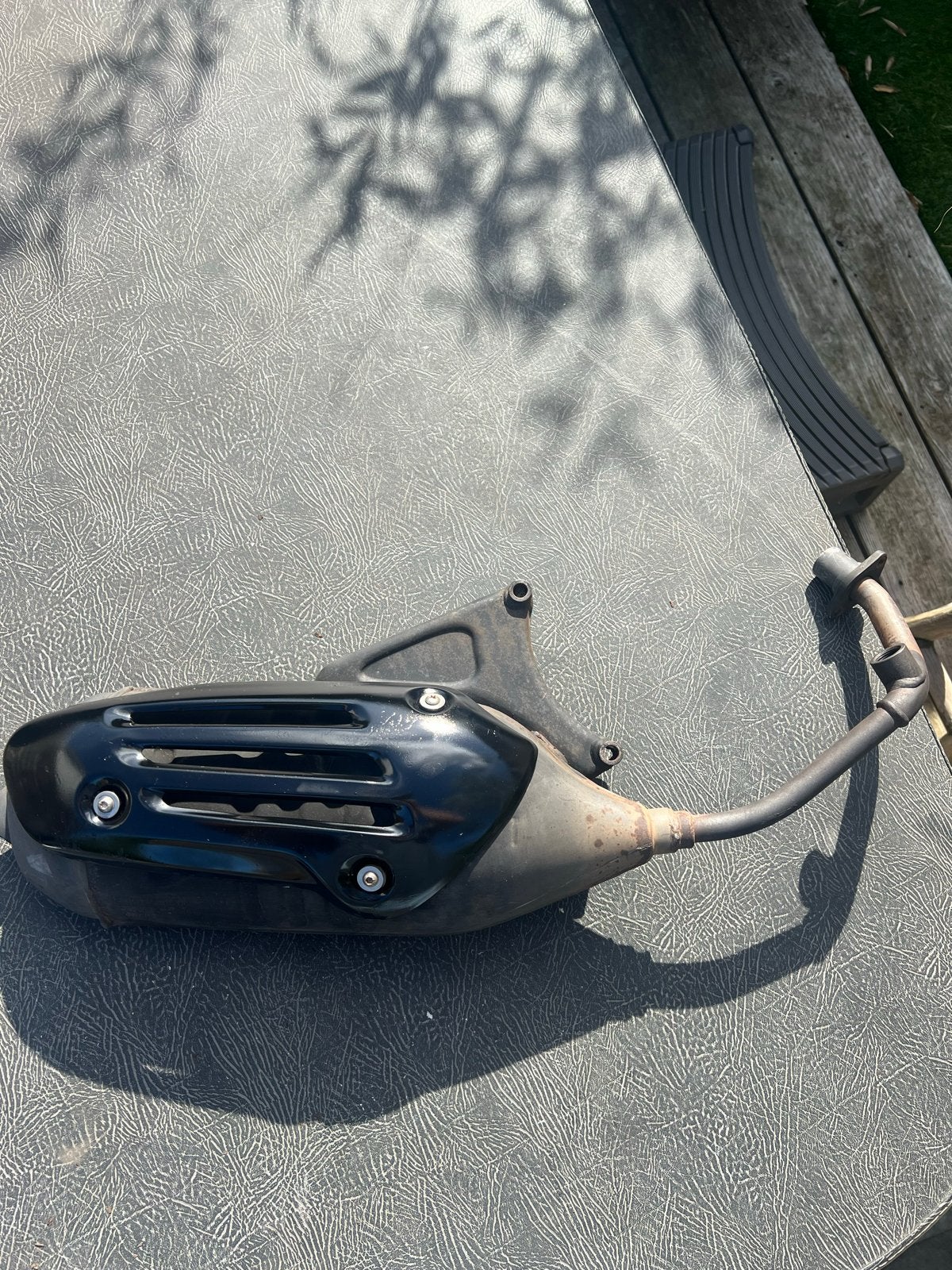 Vespa Sprint uitlaat, Fietsen en Brommers, Ophalen of Verzenden, Gebruikt, Uitlaat, Vespa