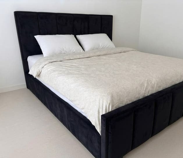 Boxspring 180x200 met opbergruimte - Zwart incl. Matras, Huis en Inrichting, Slaapkamer | Bedden, Ophalen, Zwart, Tweepersoons