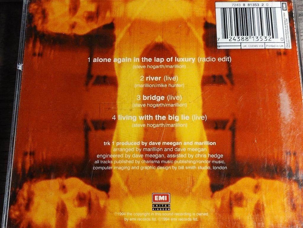 Marillion - Alone Again In The Lap Of Luxury [CD Single], Ophalen of Verzenden, Zo goed als nieuw, Pop