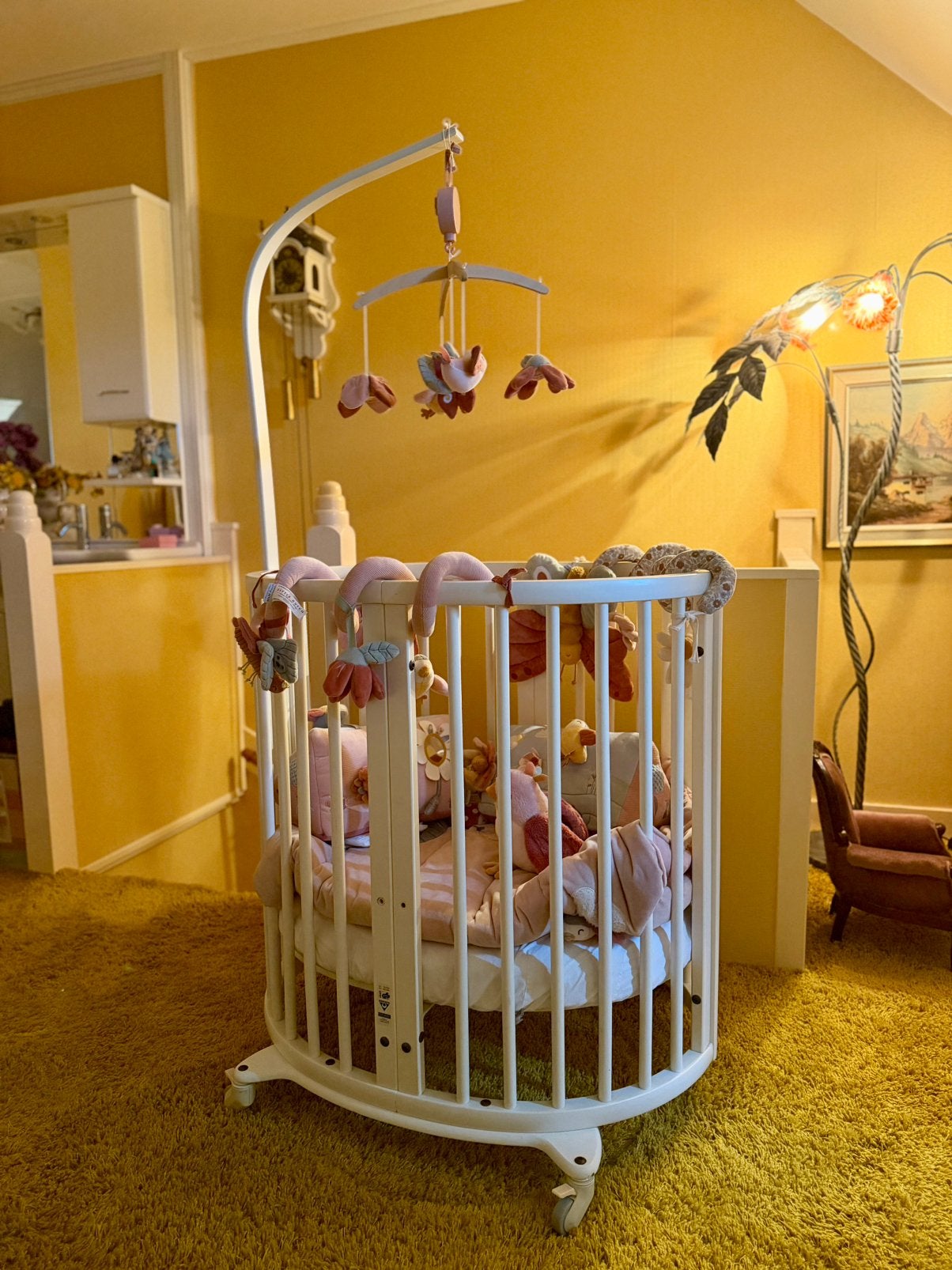 Stokke Sleepi Mini, Ophalen, Zo goed als nieuw, Wit, Jongetje of Meisje