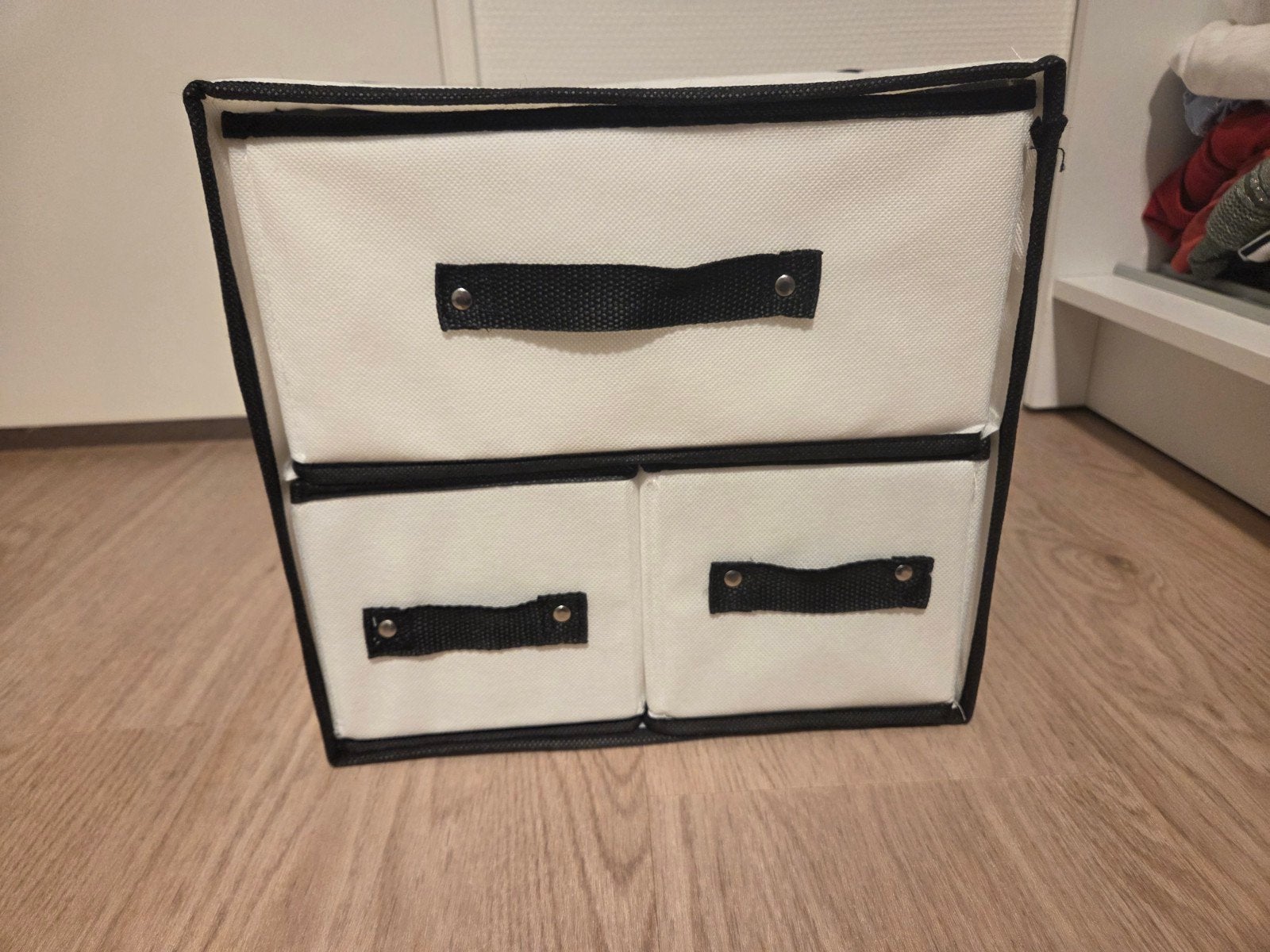 Handig stoffen opbergblok met vakken, Ophalen of Verzenden, Zo goed als nieuw, Overige materialen, Minder dan 50 cm