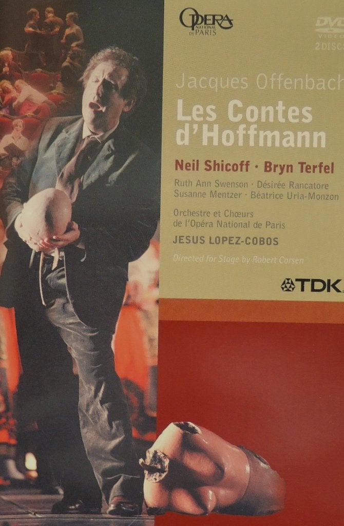Dubbel DVD- Les Contes d'Hoffmann/Offenbach - Opéra de Paris, Alle leeftijden, Ophalen of Verzenden, Zo goed als nieuw, Concert