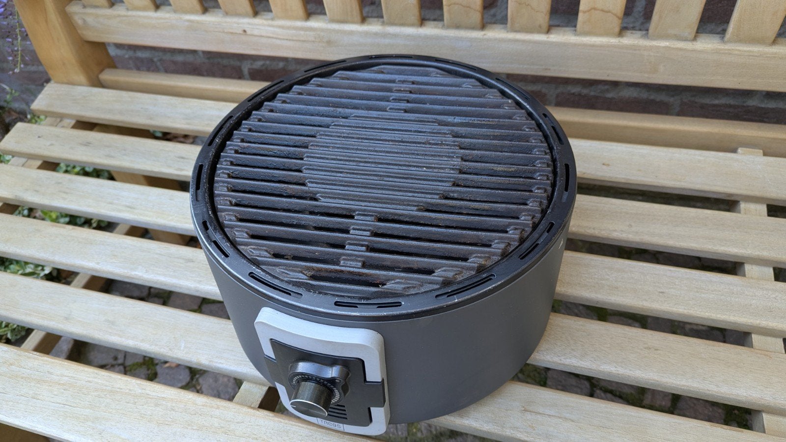 Trebs tafelbarbecue met gietijzeren rooster., Ophalen of Verzenden, Gebruikt, TREBS