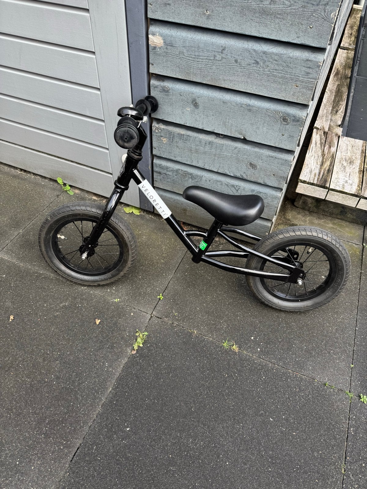 Veloretti loopfiets zwart - Zo goed als nieuw, Ophalen, Zo goed als nieuw, Minder dan 16 inch