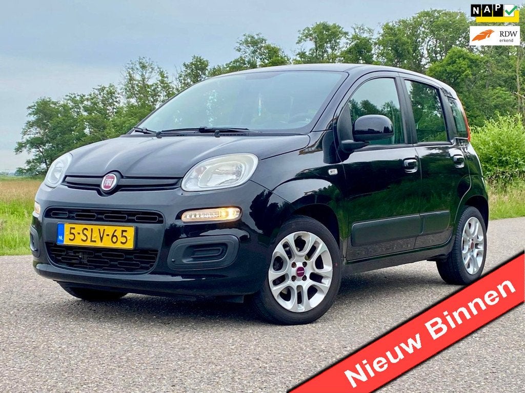 Fiat Panda 0.9 TwinAir Edizione Cool 5DRS NAP 1EIGENAAR AIRC, Euro 5, Gebruikt, Panda, Zwart