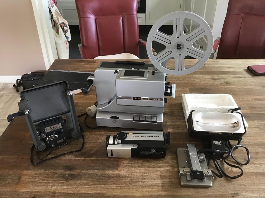 Super 8 Filmapparatuur Jaren '70 - Complete Set, Verzenden, 8mm film
