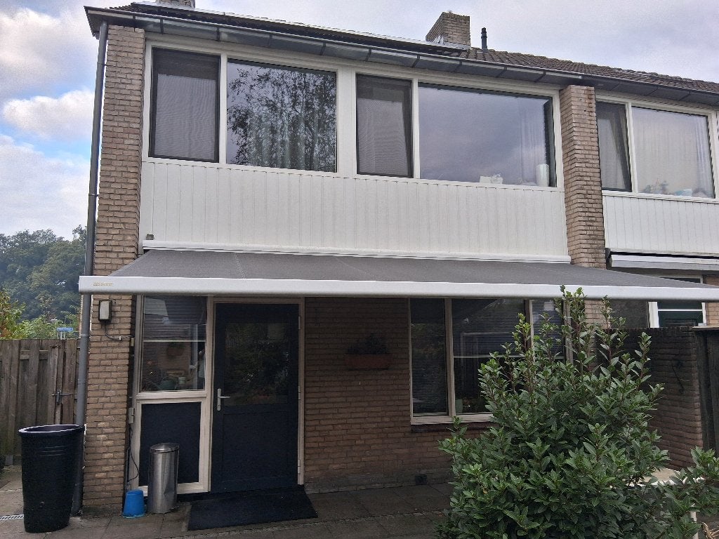 elektrisch zonnescherm, Ophalen, Gebruikt, 450 cm of meer, Elektrisch