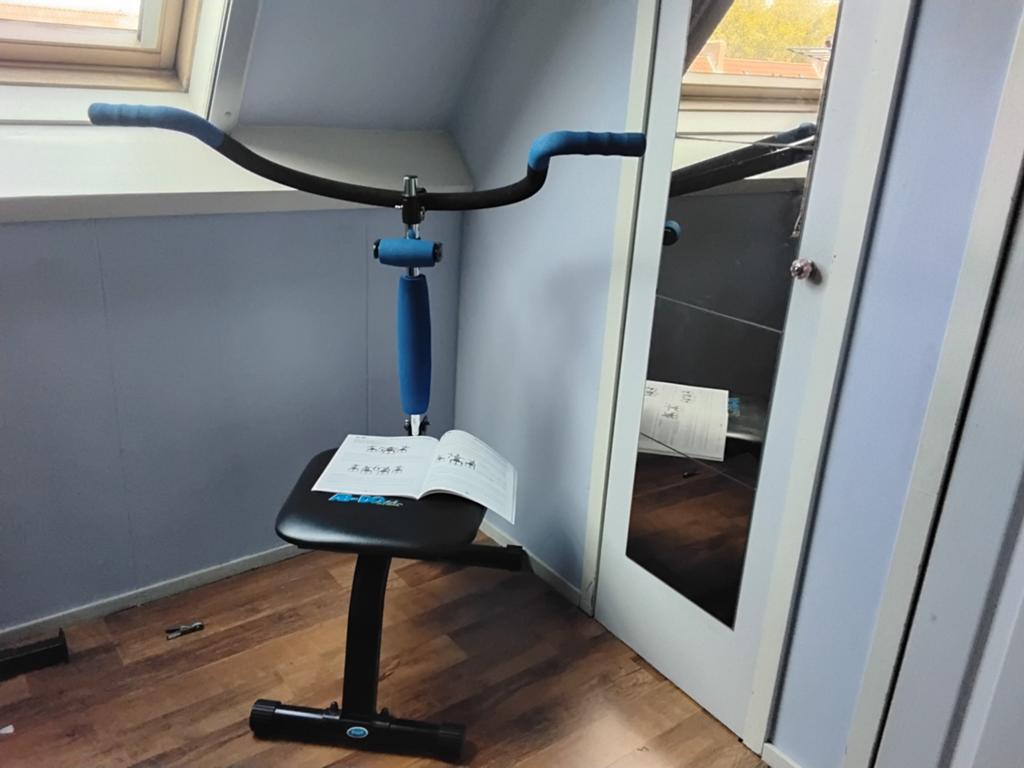 Fitness apparatuur, Witgoed en Apparatuur, Zonnebanken en Gezichtsbruiners, Ophalen of Verzenden, Zo goed als nieuw, Zonnebank enkelzijdig