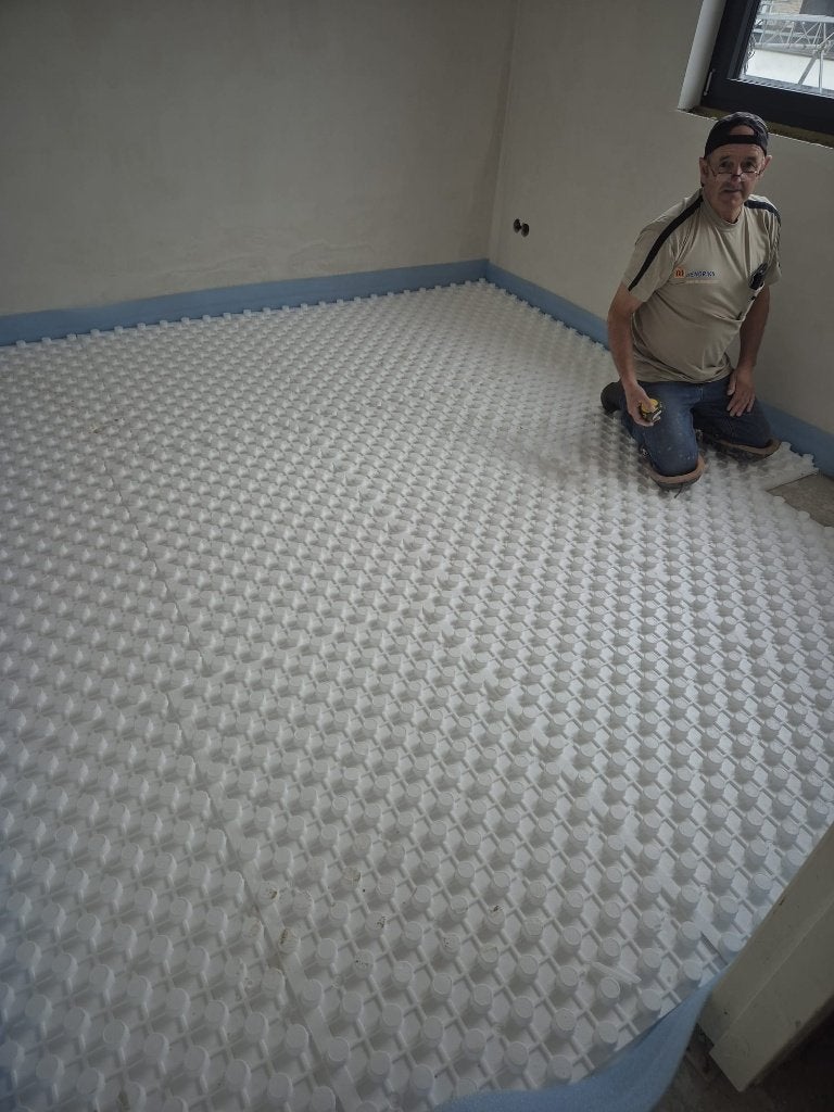 Professionele Geïsoleerde Noppenplaten, voor Vloerverwarming, Doe-het-zelf en Verbouw, Minder dan 4 cm, Nieuw, Ophalen of Verzenden