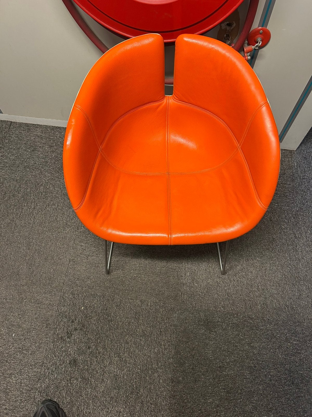 Morosa fjord oranje stoel, Ophalen