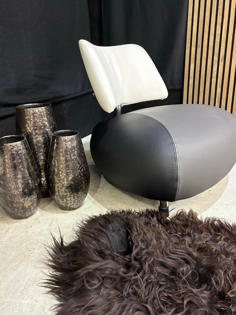 Leolux Palone Fauteuil - Nieuwstaat, Ophalen, Leolux, ., Zo goed als nieuw