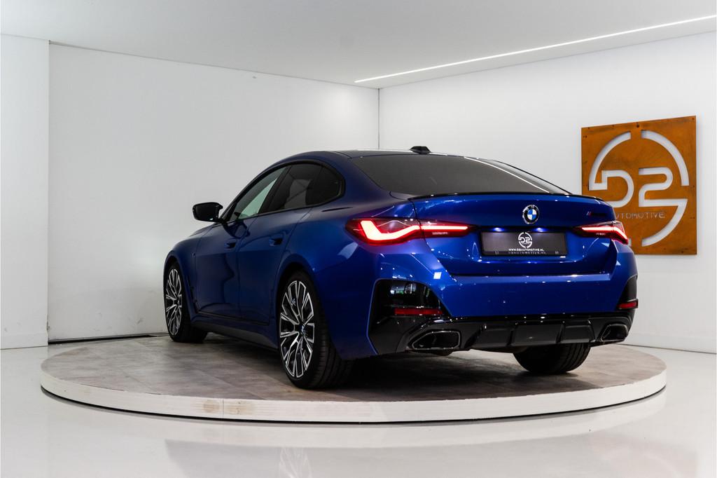BMW 4 Serie Gran Coupé M440i xDrive M Sport Individual 374P, Auto's, BMW, 12 maanden, 1800 kg, Lichtsensor, Blauw