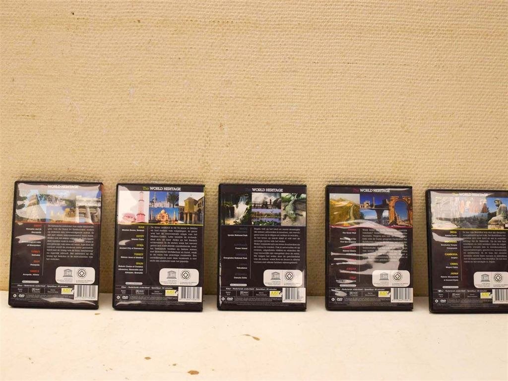 10 DVD box The world heritage 51883, Alle leeftijden, Ophalen of Verzenden, Gebruikt, Natuur