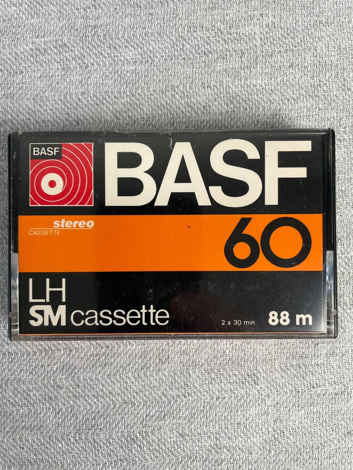 Basf 60 LH SM cassette, Ophalen of Verzenden, Gebruikt, Overige genres, 1 bandje