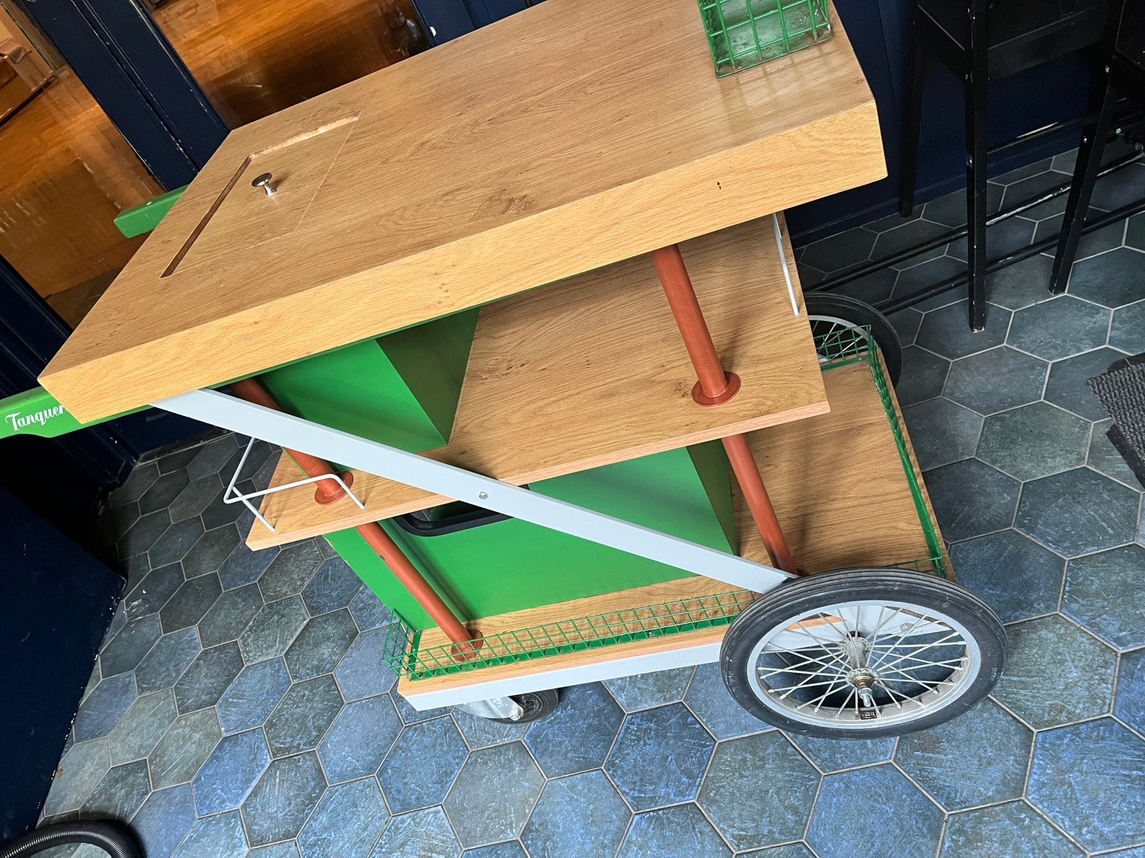 Trolly / serveerwagen / Gin-Kar, Ophalen, Gebruikt