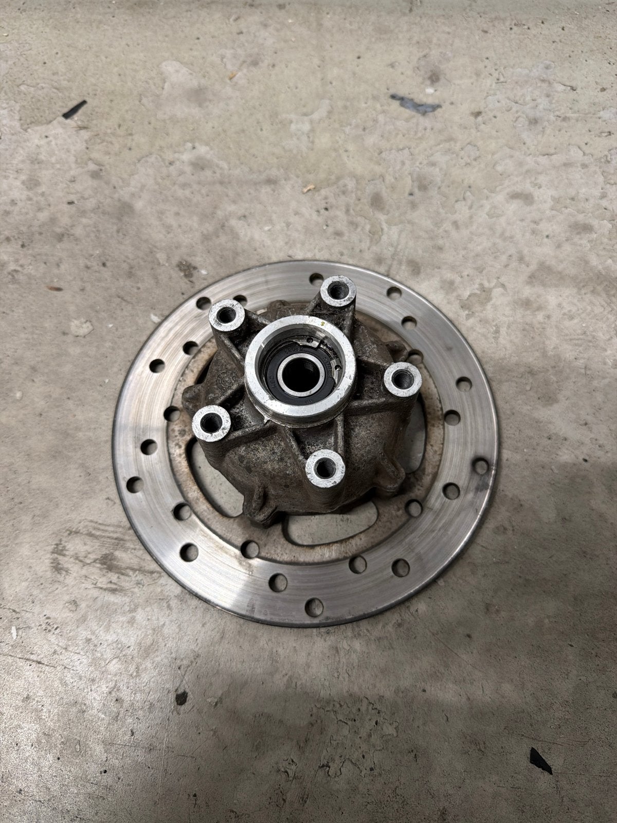 Vespa Sprint Wielnaaf met Remschijf - Goede Staat, Ophalen of Verzenden, Gebruikt, Overige typen, Vespa