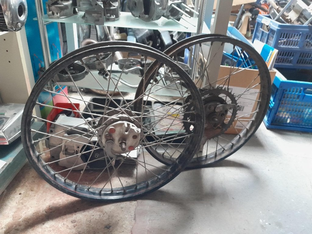 Puch Maxi Nostalgie wielenset, Ophalen, Gebruikt