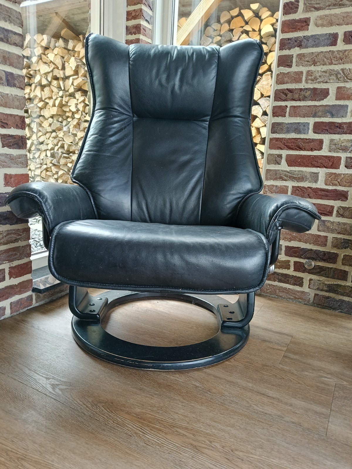 Fauteuils, Ophalen of Verzenden, Gebruikt, 75 tot 100 cm, 50 tot 75 cm