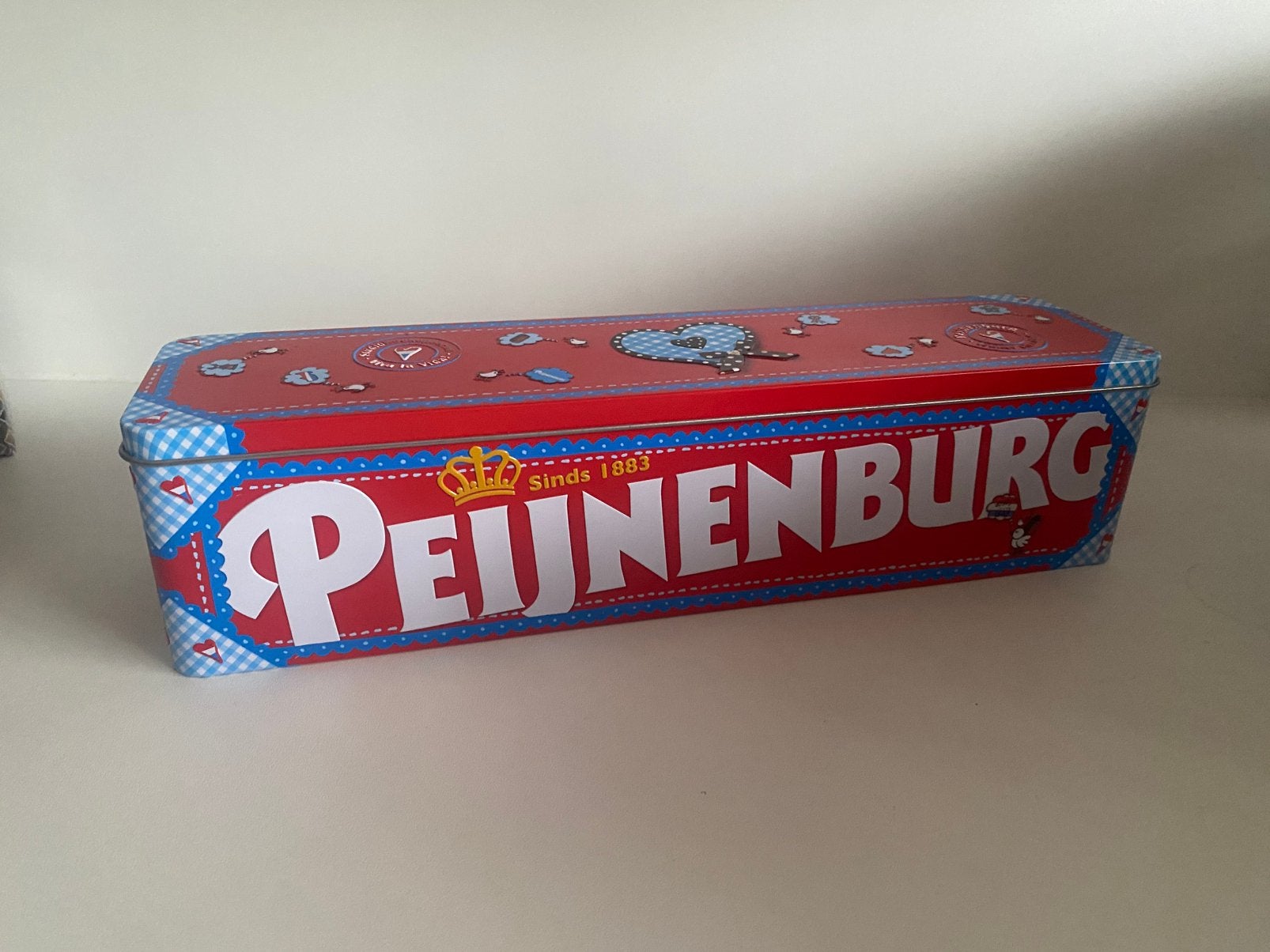 Groot blik van Peijnenburg Sinds 1883 Heel Holland Hapt., Ophalen of Verzenden, Zo goed als nieuw, Koek(jes), Overige merken