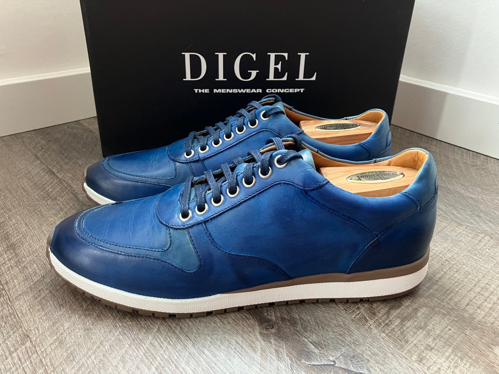 Digel heren schoenen, maat 42 (valt als 43), nieuw!, Ophalen of Verzenden, Nieuw, Blauw