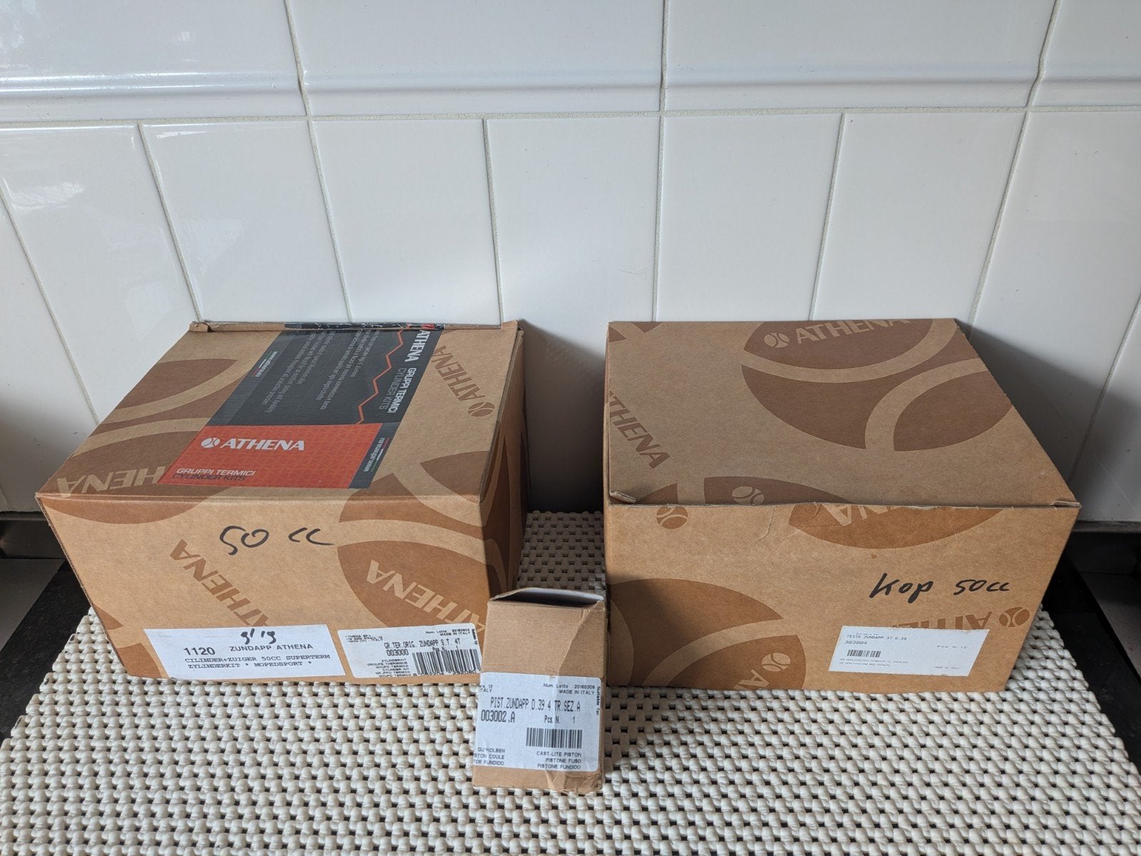 athena cilinder set 6.3 pk 4p, Ophalen of Verzenden, Cilinder