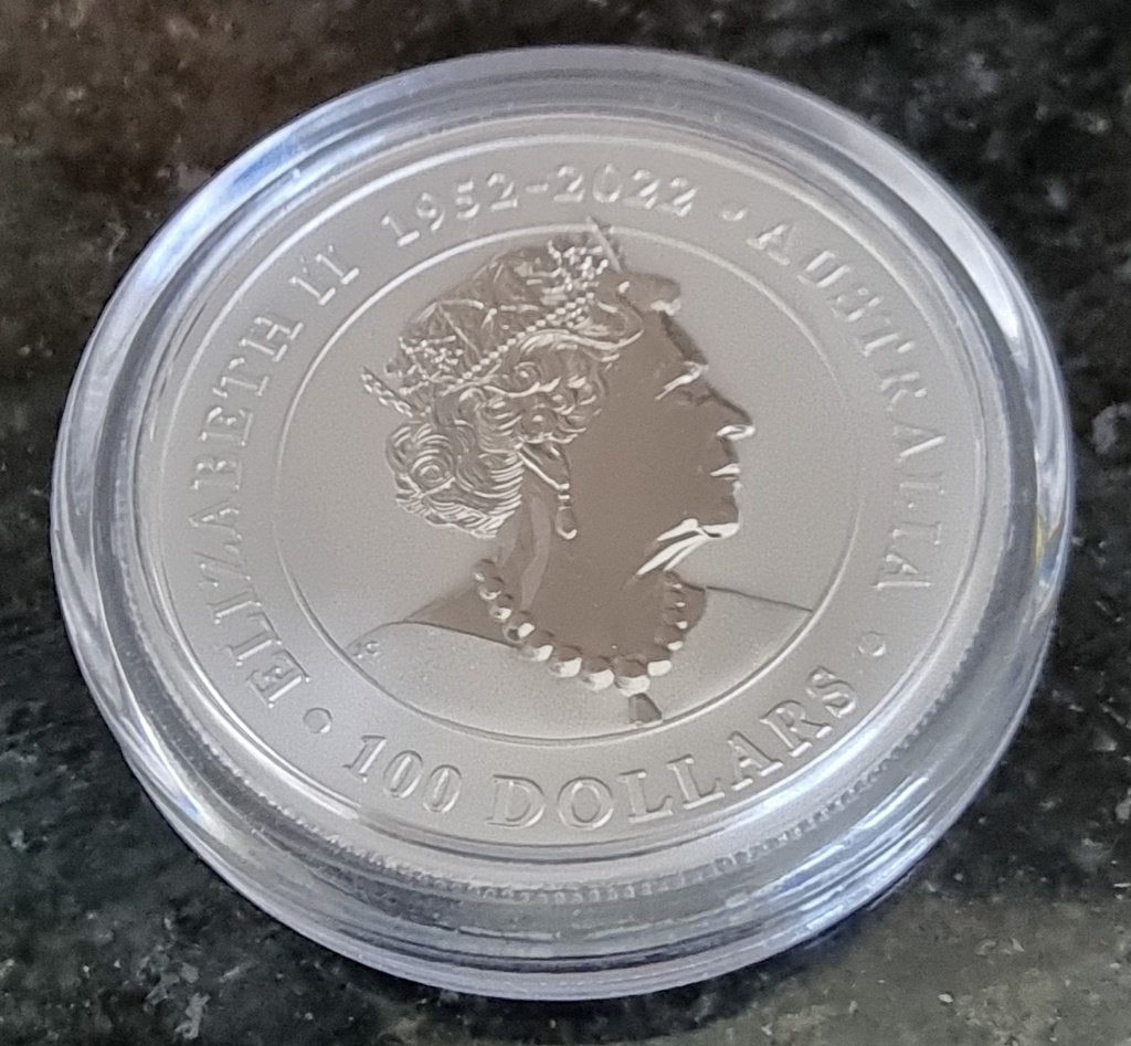 Willekeurige 1 oz .999 platina munt., Postzegels en Munten, Edelmetalen en Baren, Ophalen of Verzenden, Platina