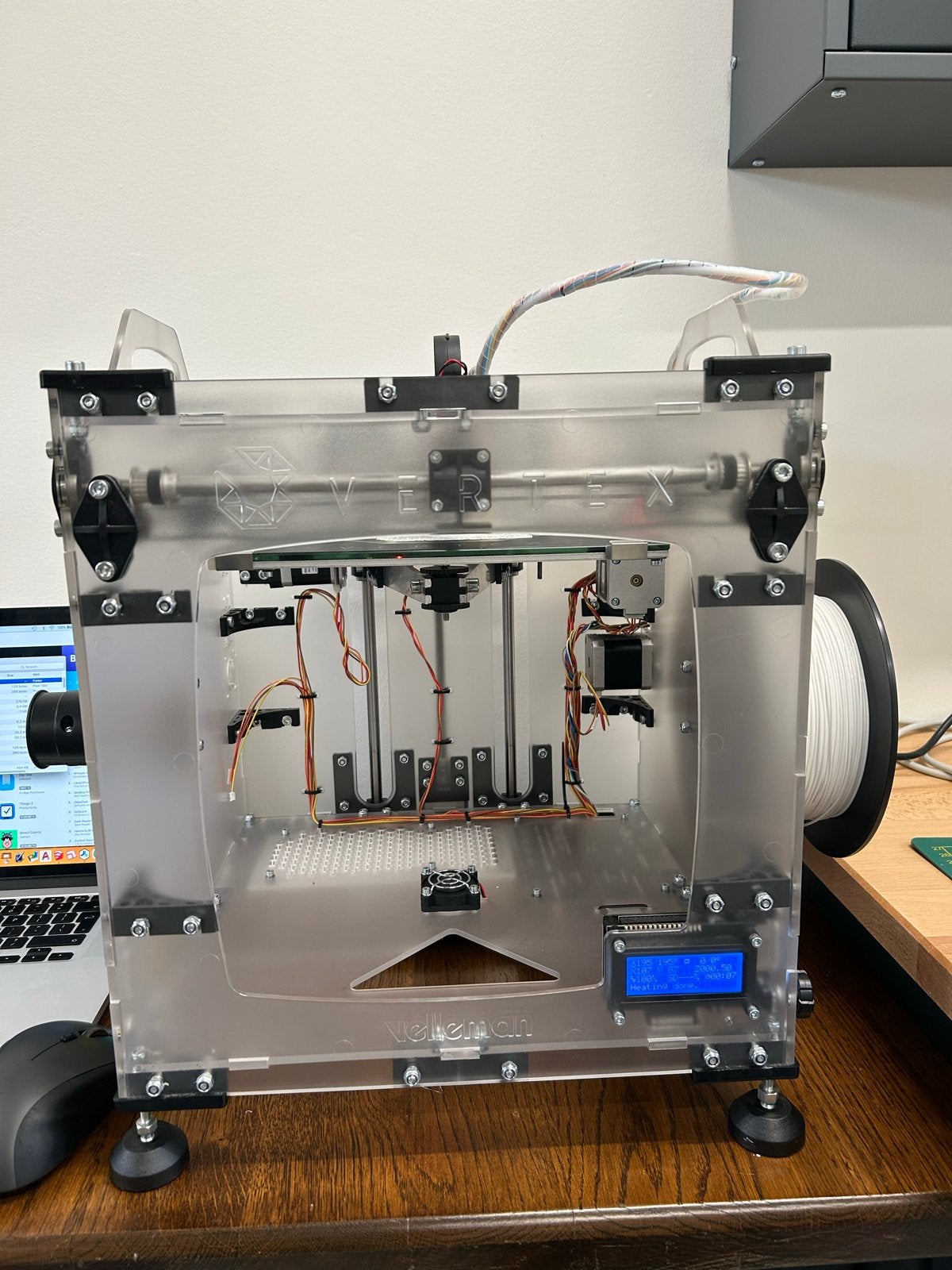 Velleman Vertex K8400 3D-printer - 1,75mm filament, Ophalen, Gebruikt, Filament