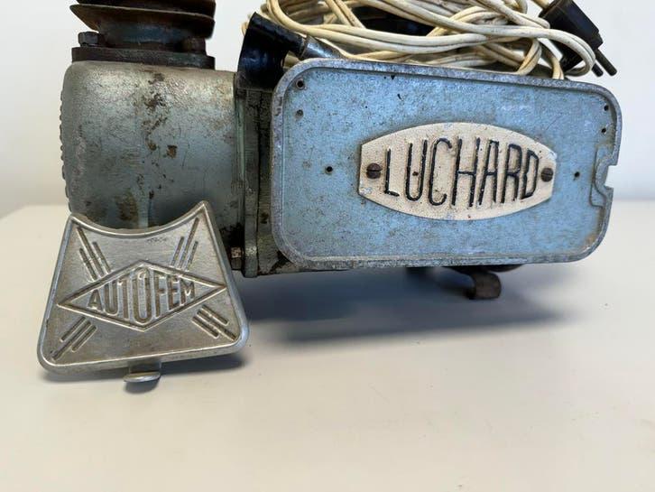 Vintage Luchard Banden Compressor, Verzamelen, Gebruikt, Gebruiksvoorwerp, ., Ophalen of Verzenden