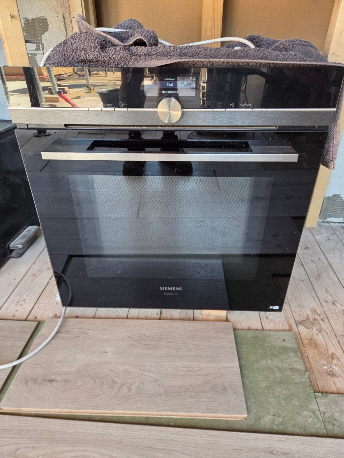 Siemens Combi-oven met Hetelucht en Magnetronfunctie HM836GN, Gebruikt, Siemens, Ophalen of Verzenden, Combi-oven