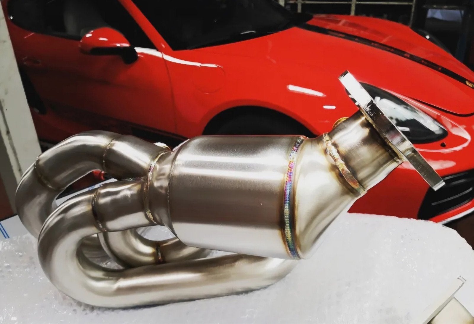 Uitlaat spruitstukken sport kats PORSCHE 981 BOXSTER 2012+, Ophalen of Verzenden, PERFORMANCE-EXHAUST.NL, INFO@PERFORMANCE-EXHAUST.NL